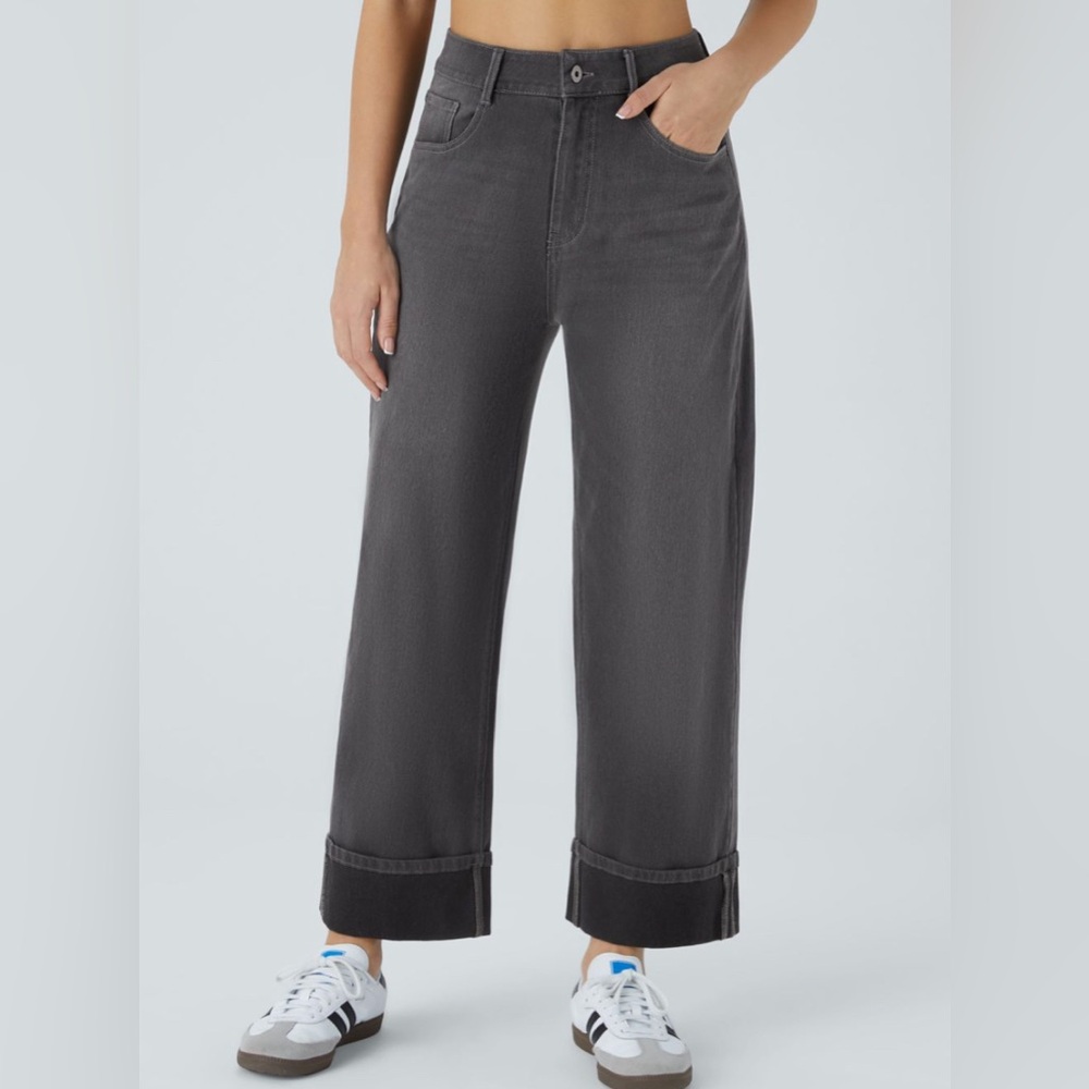 Wide Leg Stretchy jeans 👖